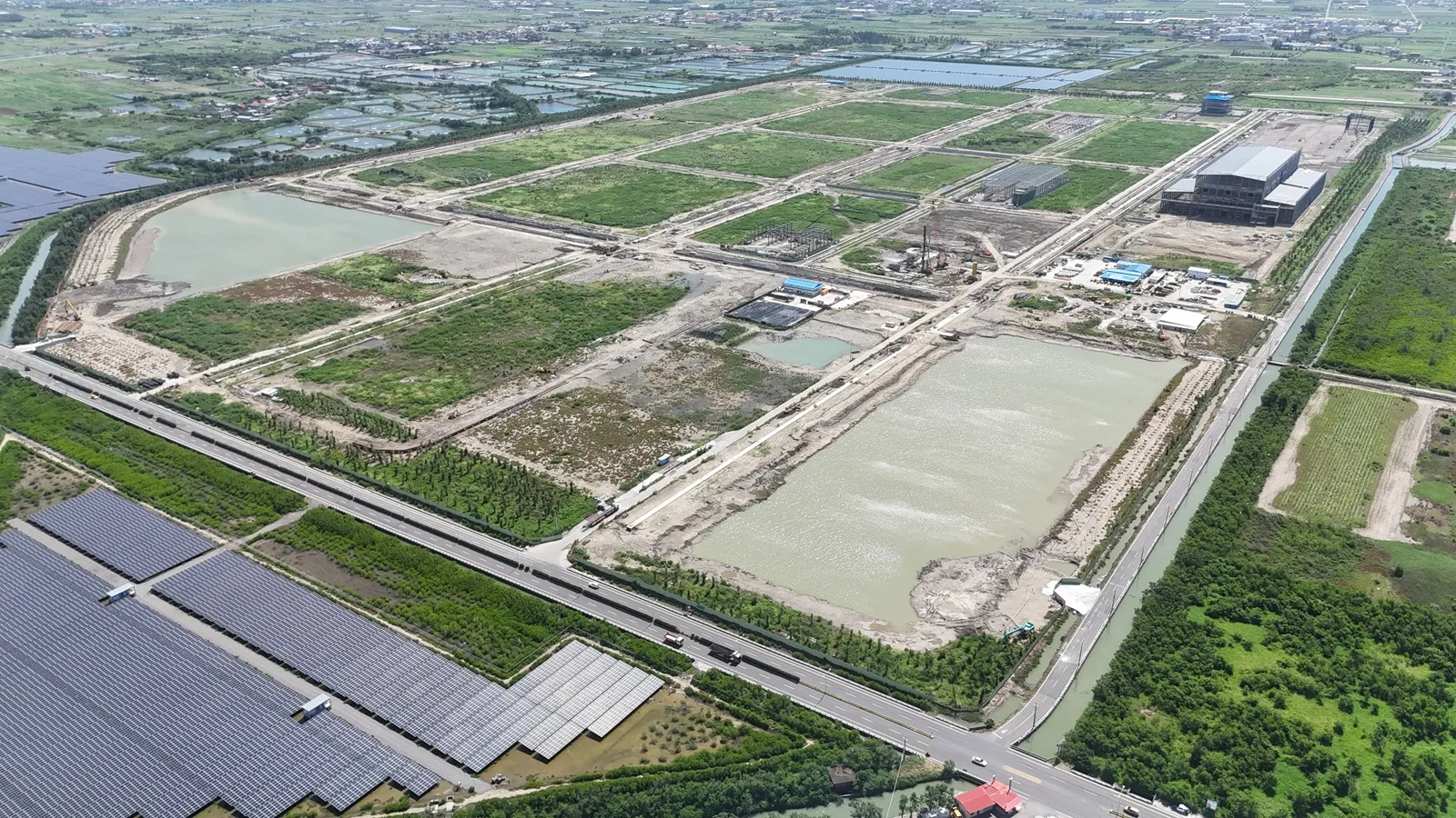 　企業布局台南再添投資據點，七股科技工業區9.8公頃產業用地標租售齊發