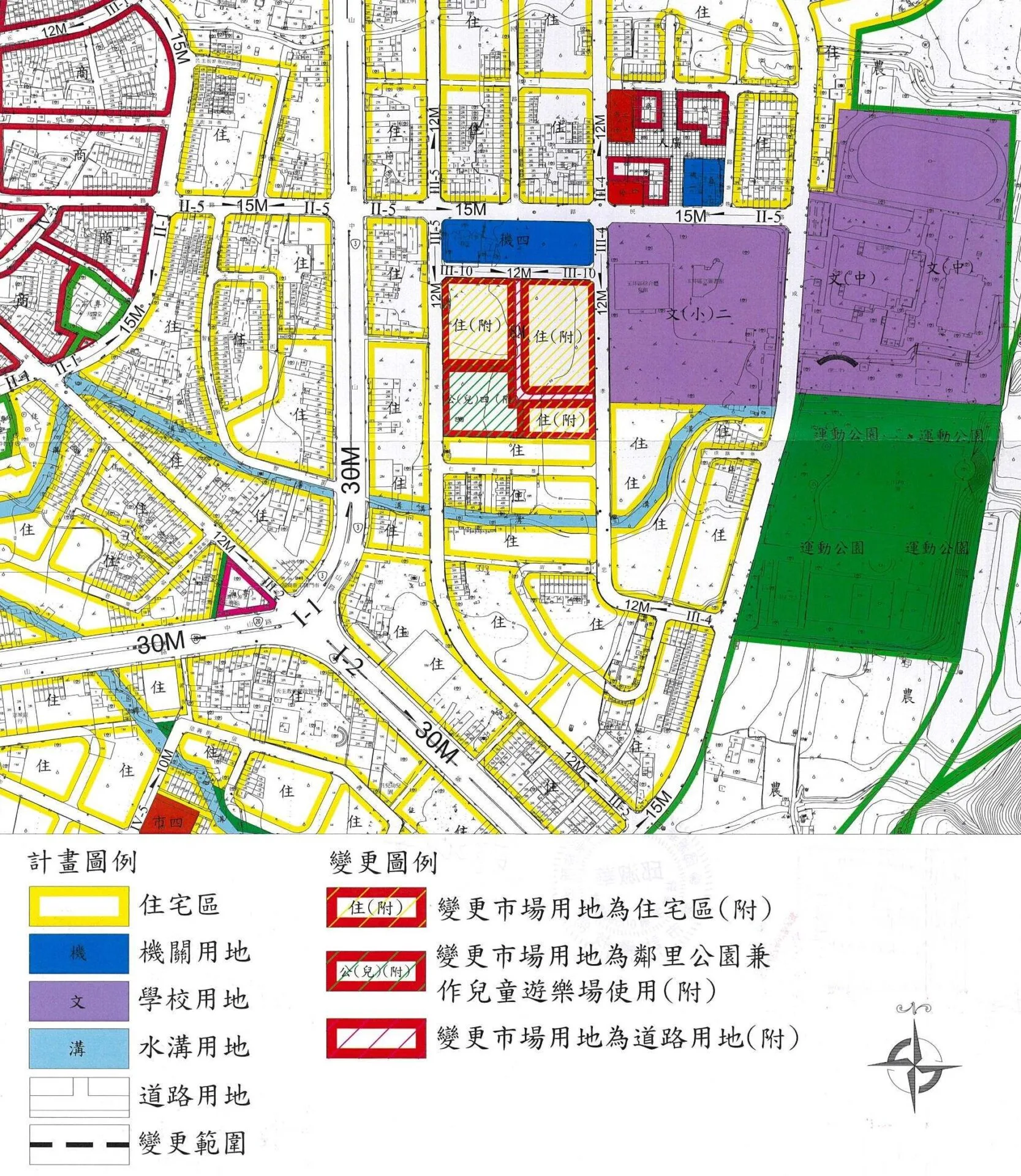 玉井「市五」市場用地解編，規劃為住宅區