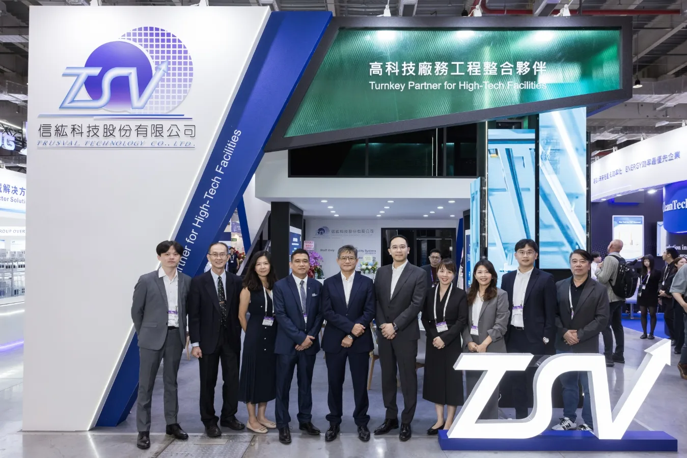 信紘科發揮跨工種統包與在地化服務優勢，深化國際半導體大廠鏈結