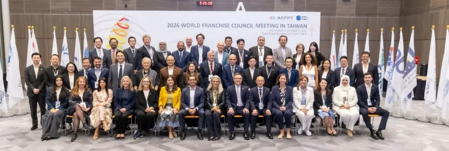 世界加盟年會再聚台灣，26國近60位代表探索台灣市場新商機