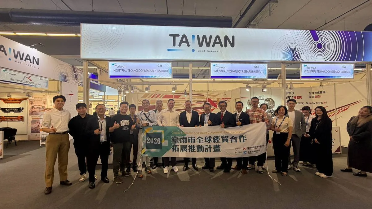協助中小企業走向國際　南市府率隊前進法蘭克福汽車零配件展