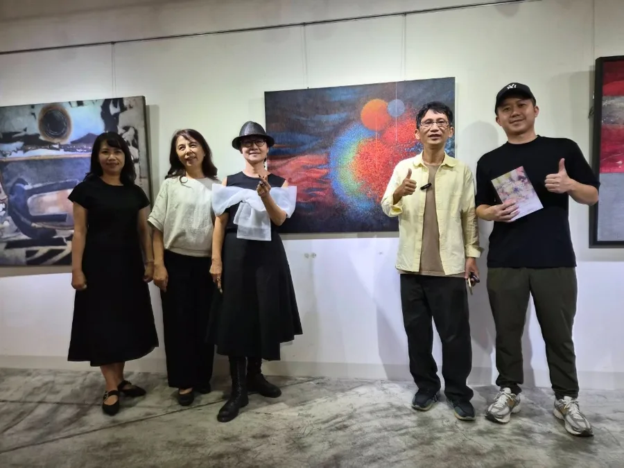 文思煉境聯展揭幕，洪明爵副教授：創作者更應積極參與競賽