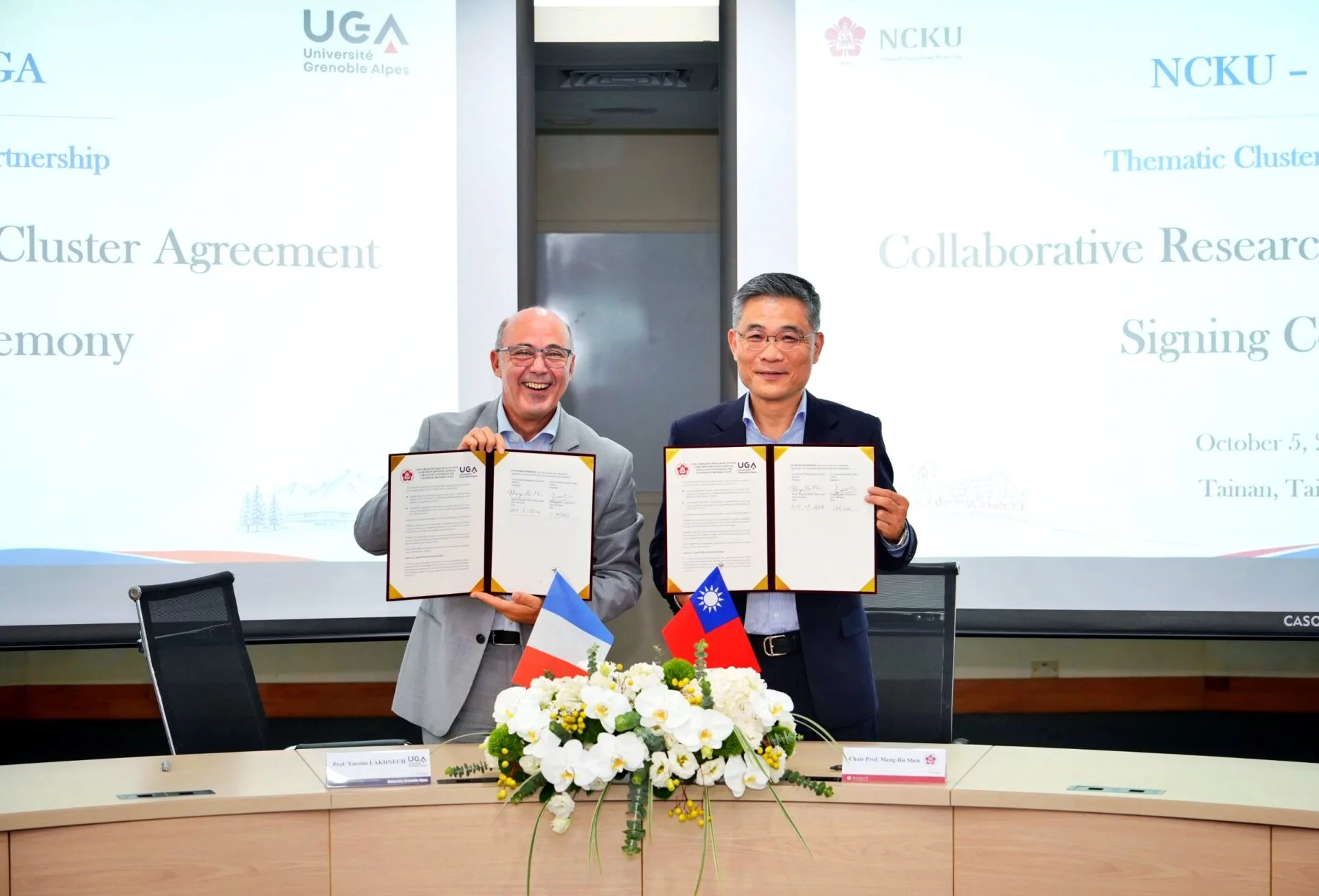 成大攜手法國 UGA 簽署跨領域研究群組協議　邁向台法科研戰略夥伴里程碑  